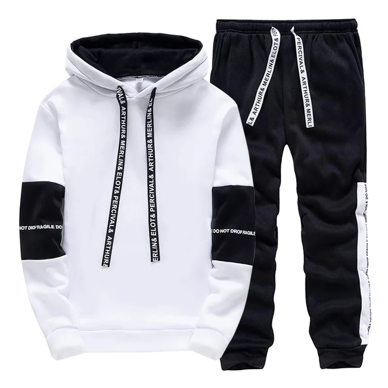Winter Clothing Pants - Tracksuit for Man Casual Hooded Sweatshirts