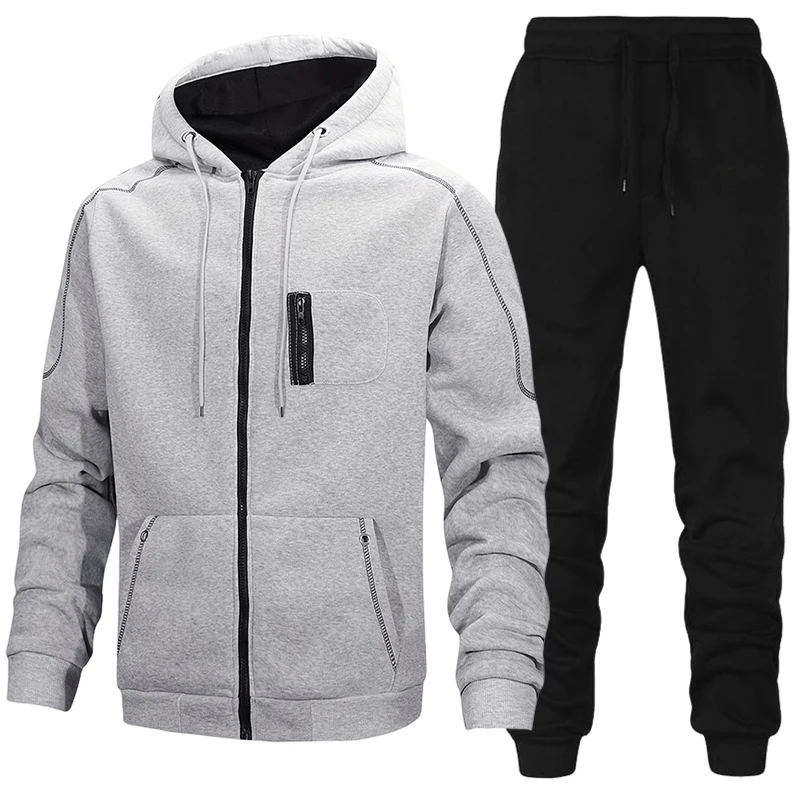 Winter Clothing Pants - Fashion Men's Tracksuit Casual Hoodie Sweatshirts