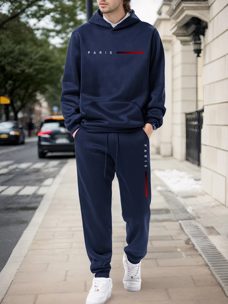 Winter Clothes - 2026 New Men's Tracksuit Print Casual