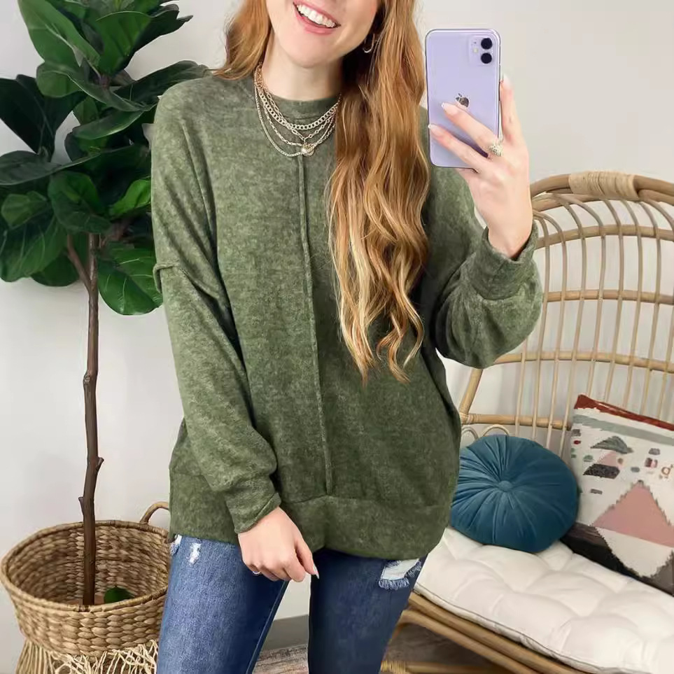 Winter Under Clothing - New Loose Fashion Women's Clothing Crew