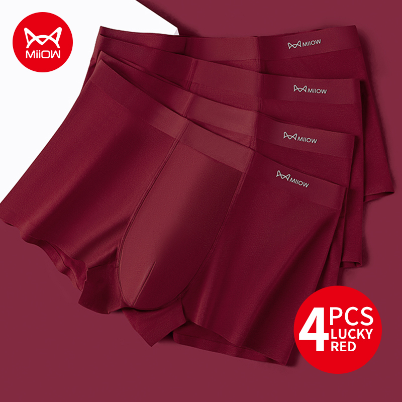 Winter Under Clothing - MiiOW 4Pcs Cotton Autumn Winter Men