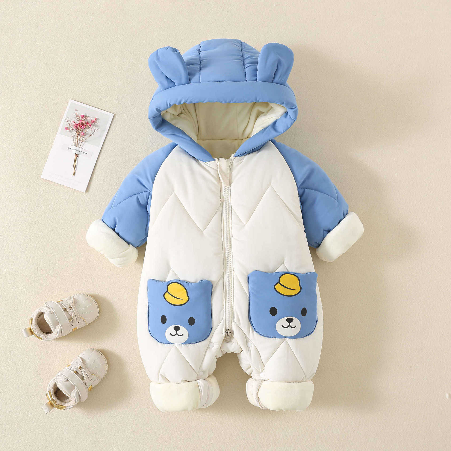 Winter Clothing For Toddlers - Winter Baby Outwear Clothing Fur Lining
