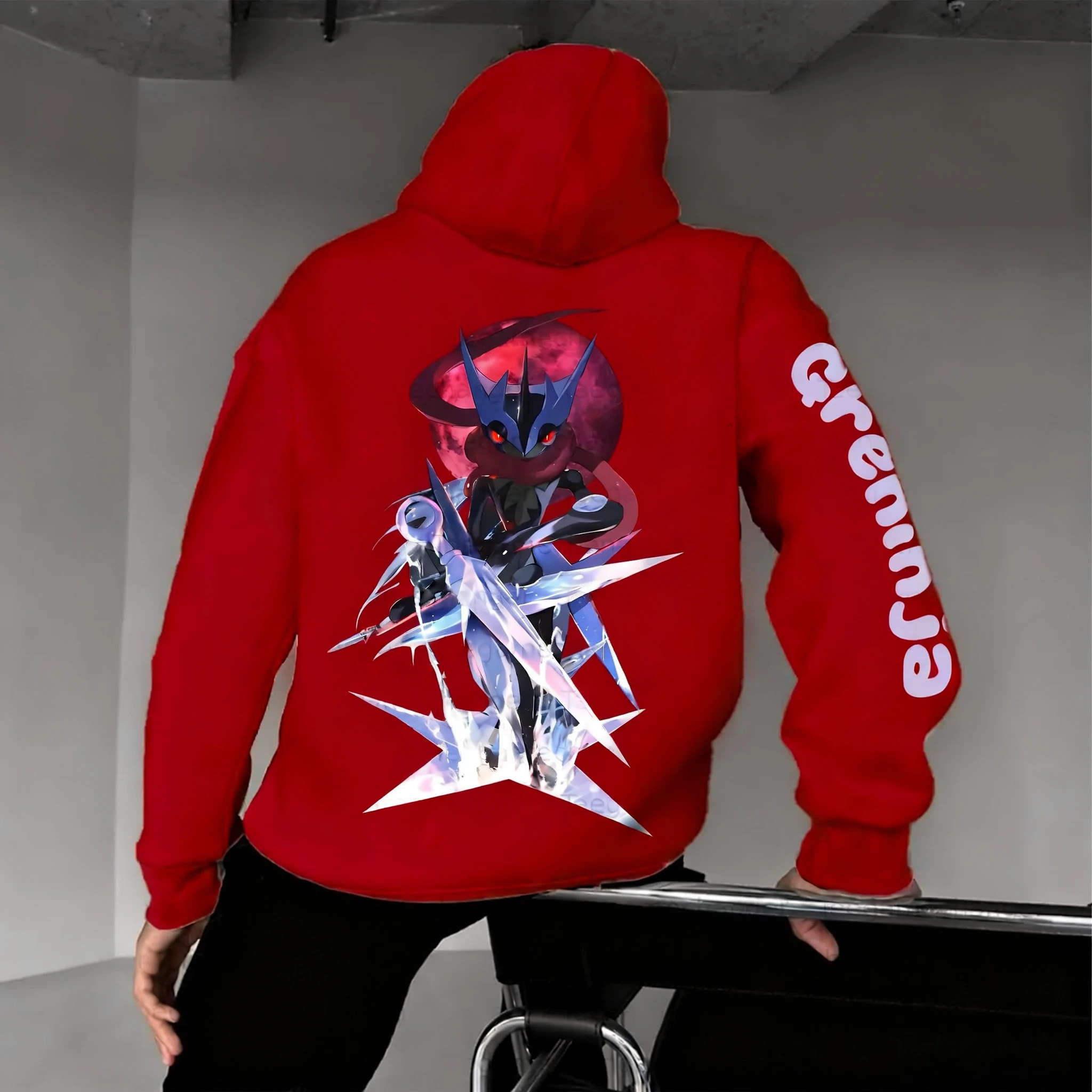 Winter Clothing Brands - Pokémon Anime Greninja Co Branded Hoodie