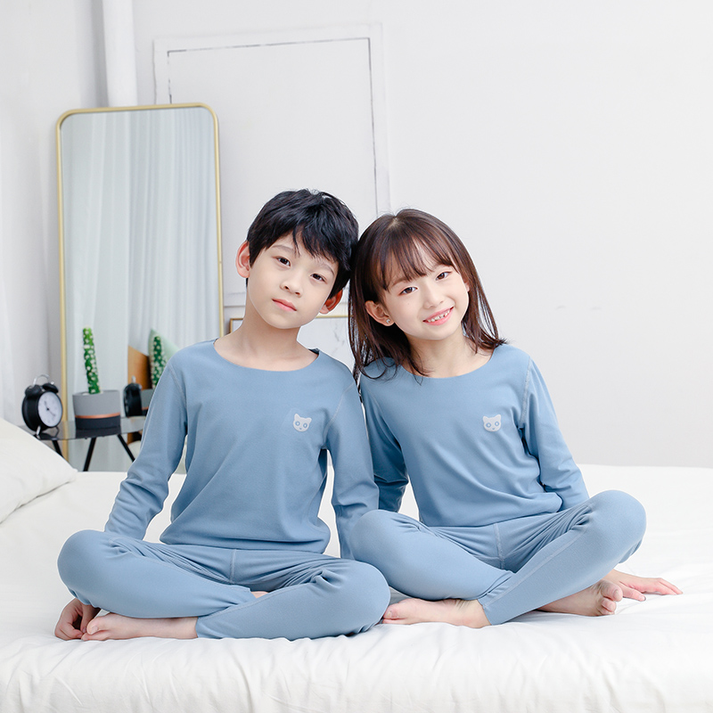 Winter Clothing For Toddlers - 2-Piece Children's Autumn and Winter Solid