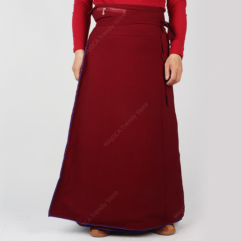 Winter Clothing Men Style - Winter Tibetan Monk Lama Skirt Thick