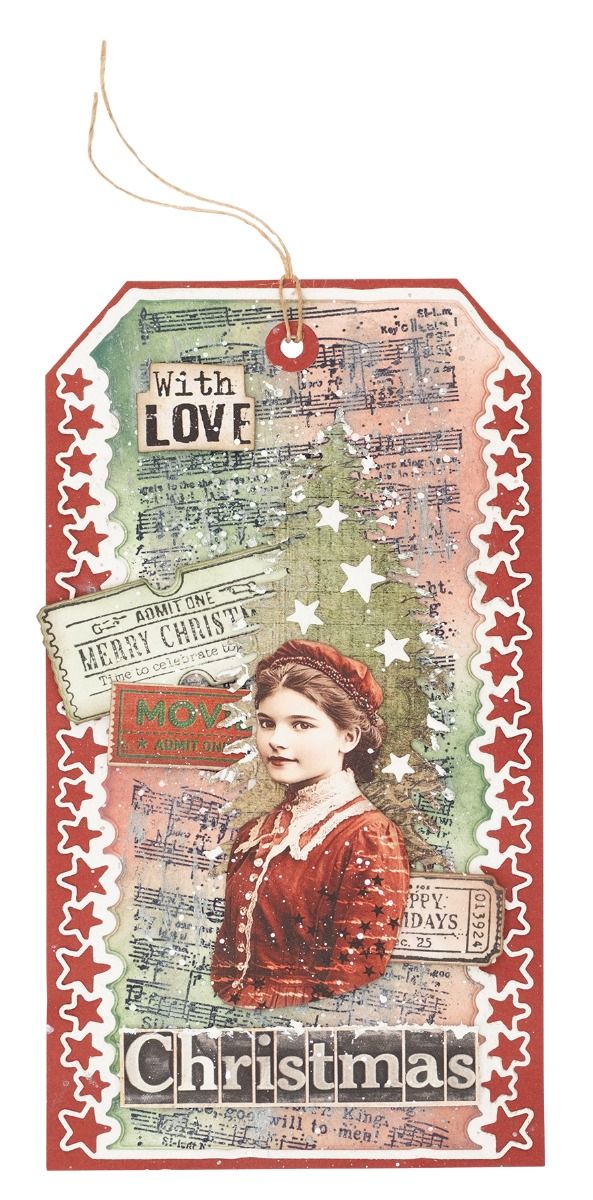 Star label Winter Santa Toy Ch - Winter Clothing Label 评论和价格