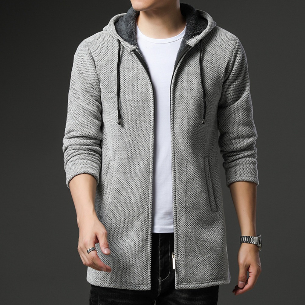 New Arrival Knitted Sweater Me - Fleece Hoodie Lined 评论和价格