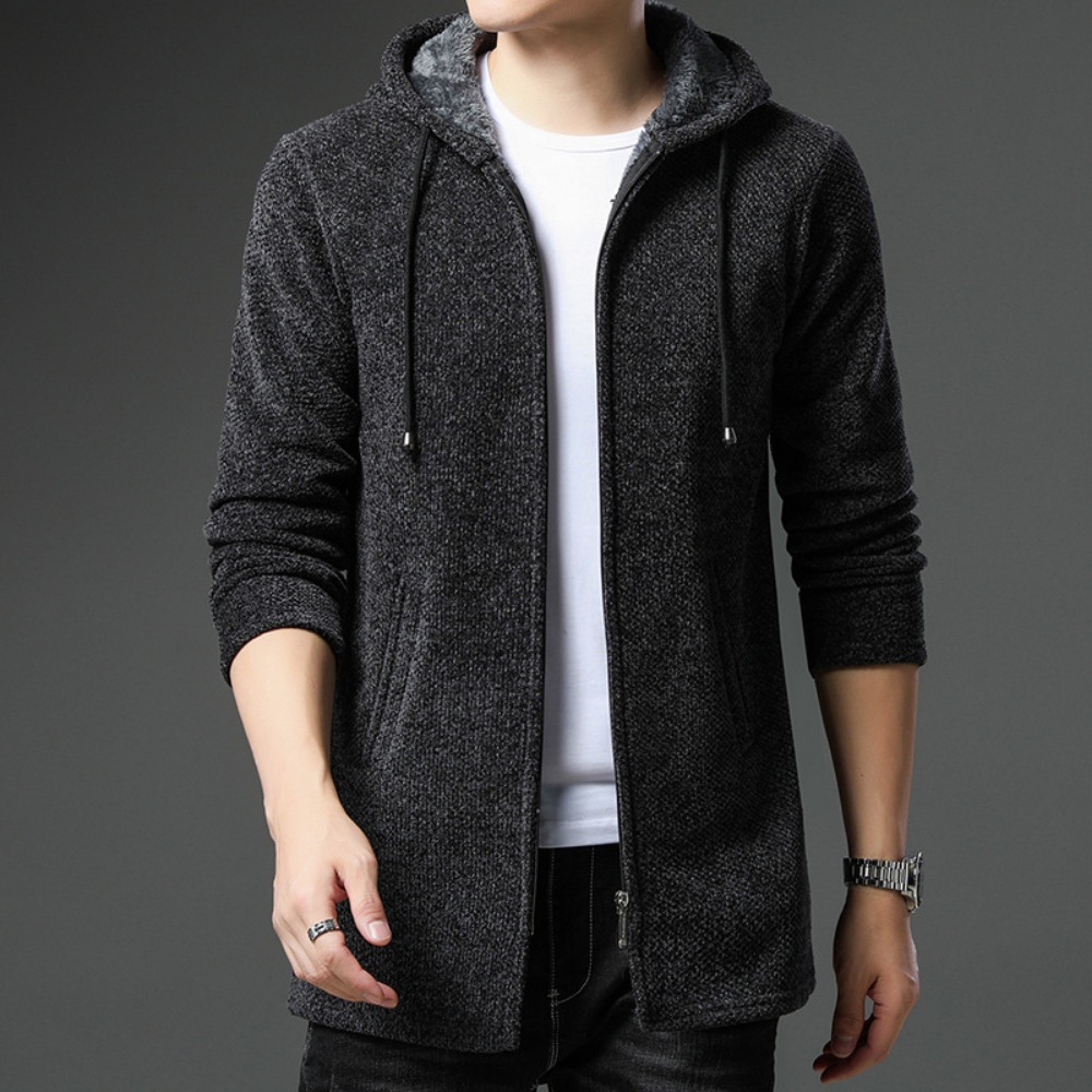 New Arrival Knitted Sweater Me - Fleece Hoodie Lined 评论和价格