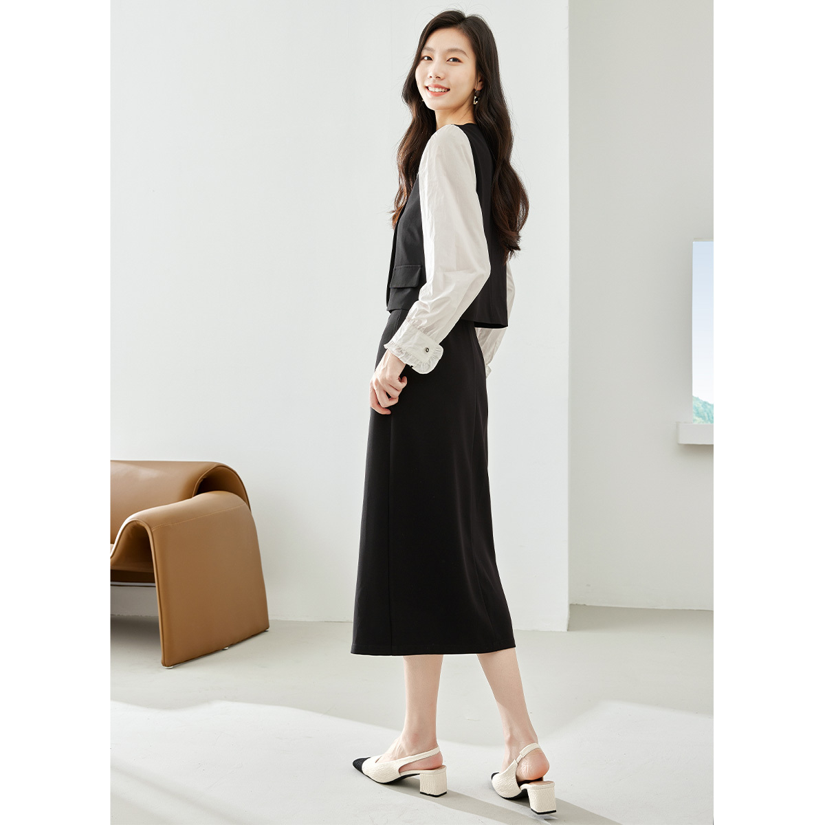 VIMLY Women Elegant Skirt Sets - Winter Clothing Outfits 评论和价格