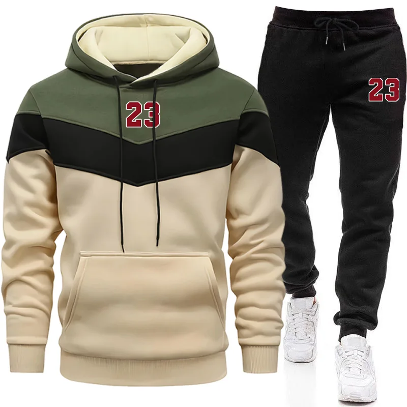 New Tracksuit for Man Casual H - Winter Clothing Pants 评论和价格