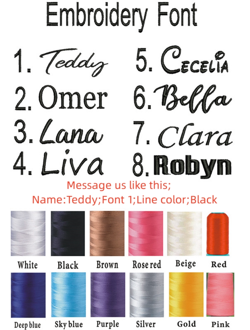 Personalised Embroidery Childr - Winter Under Clothing 评论和价格