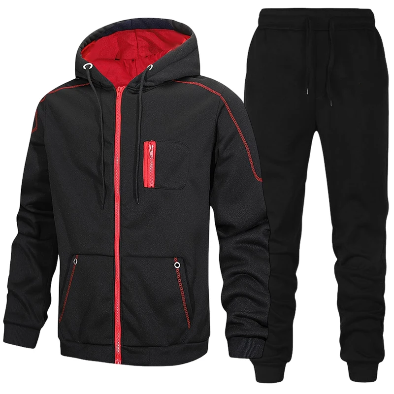 Fashion Men's Tracksuit Casual - Winter Clothing Pants 评论和价格