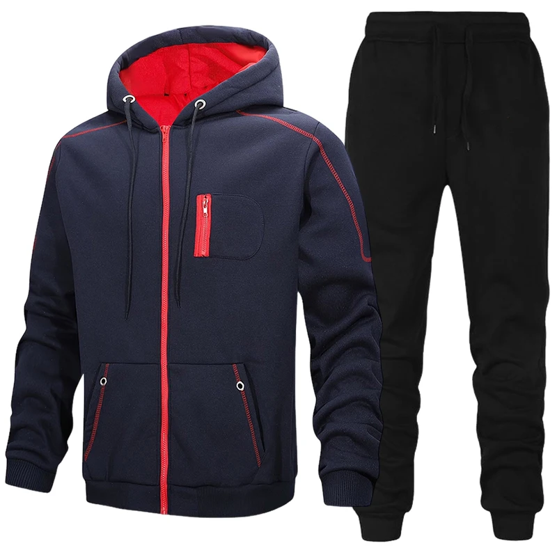 Fashion Men's Tracksuit Casual - Winter Clothing Pants 评论和价格