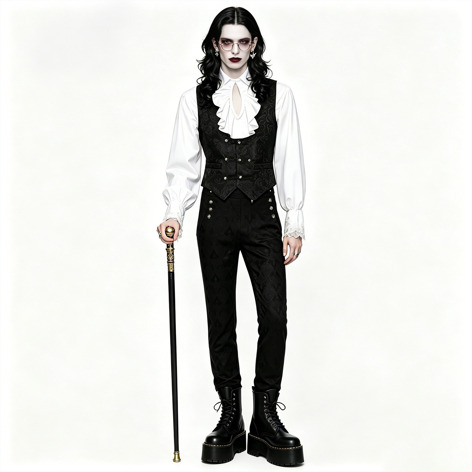 Men's Fashion Steam Punk Pure  - Winter Clothing Manufacturers 评论和价格