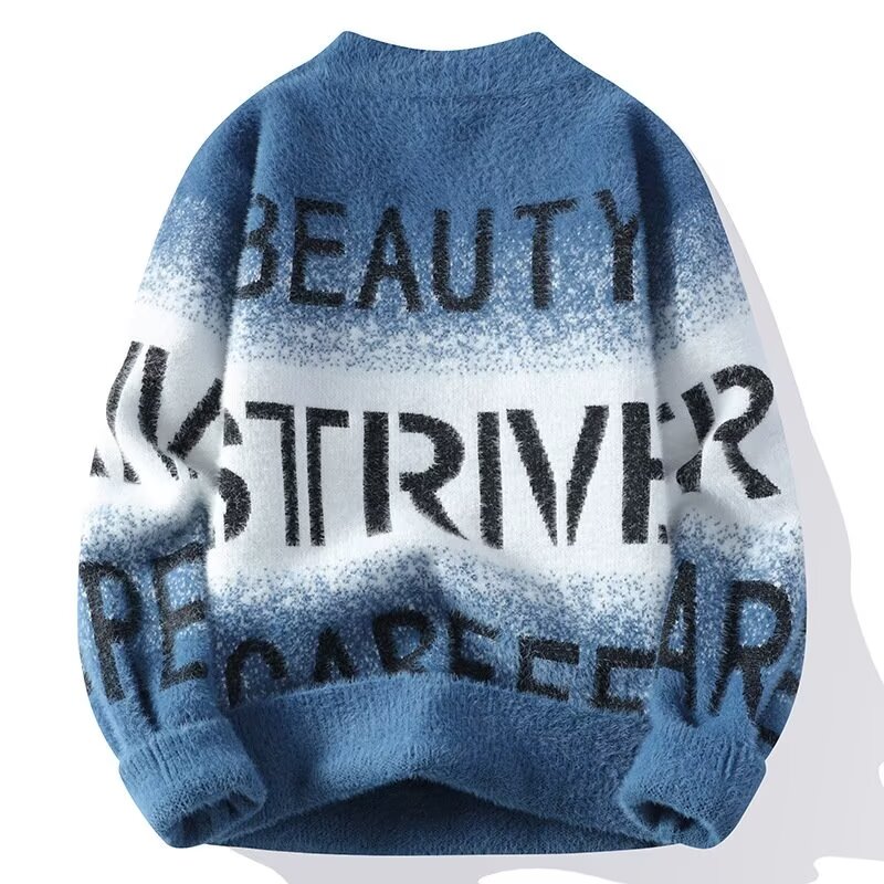 Autumn Winter Men's Sweaters H - Winter Clothing Men Style 评论和价格