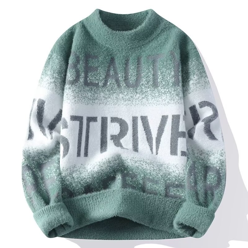 Autumn Winter Men's Sweaters H - Winter Clothing Men Style 评论和价格
