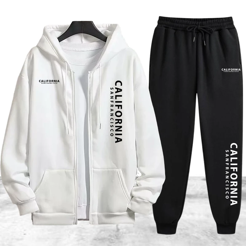 Tracksuit Men's Printing Casua - Winter Clothing Pants 评论和价格
