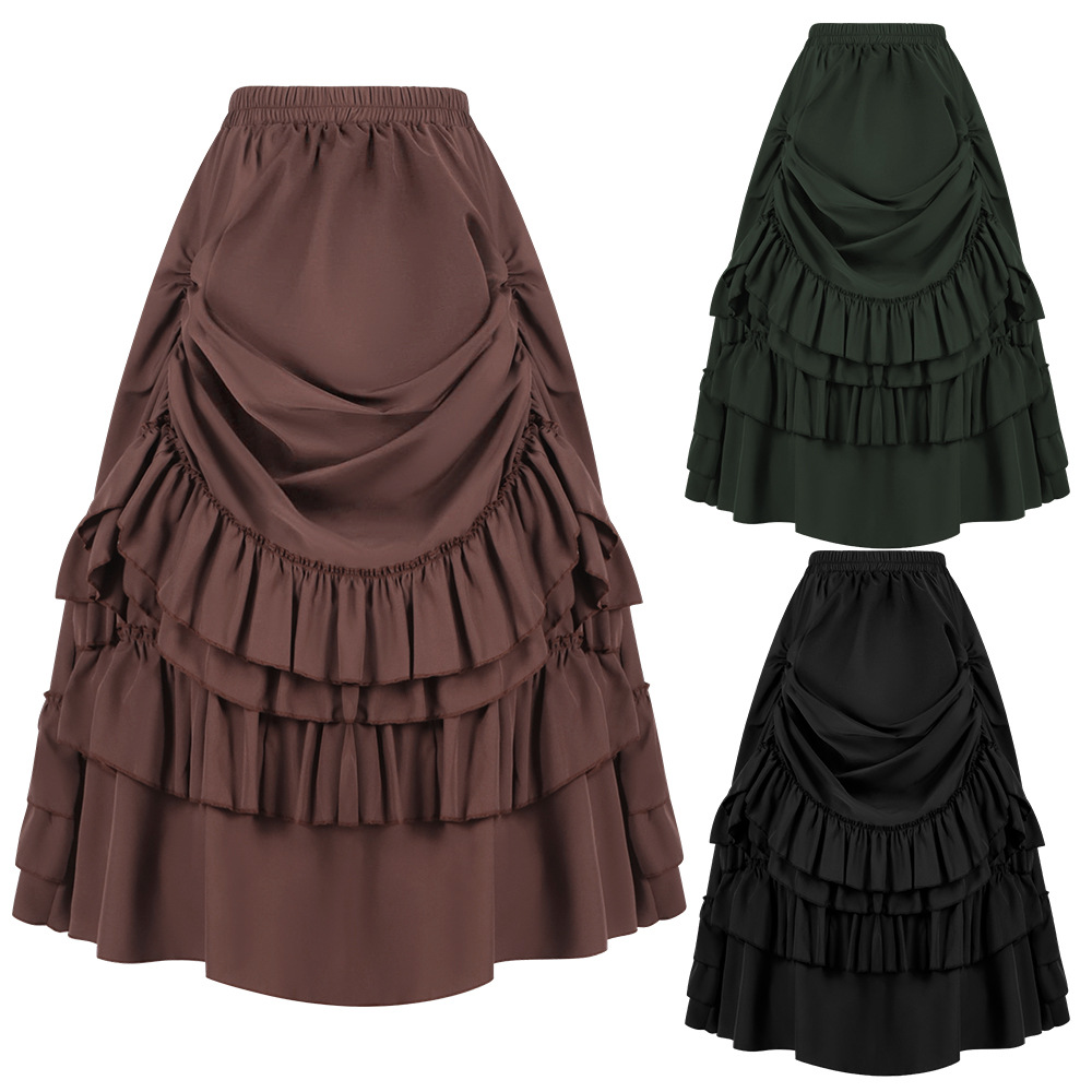 Victorian Style Gothic Skirt W - Winter Clothing Manufacturers 评论和价格