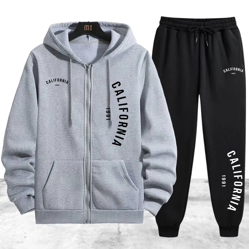 Autumn Winter Men's Tracksuit  - Winter Clothing Pants 评论和价格
