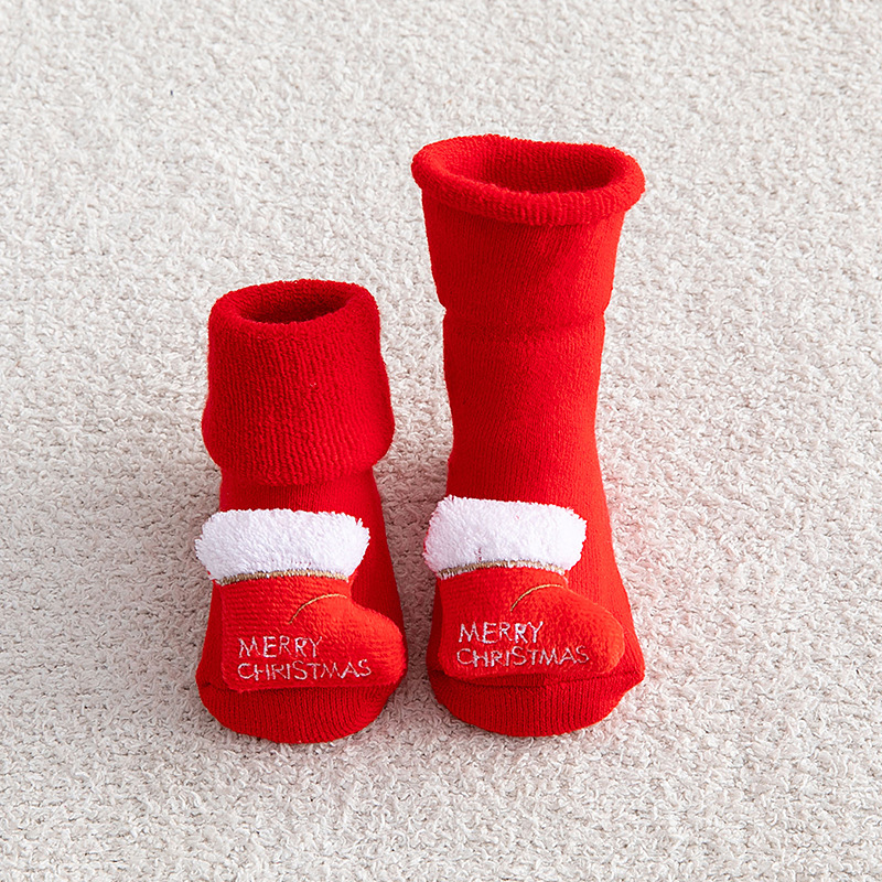 Baby Christmas Socks Newborns  - Winter Clothing For Toddlers 评论和价格