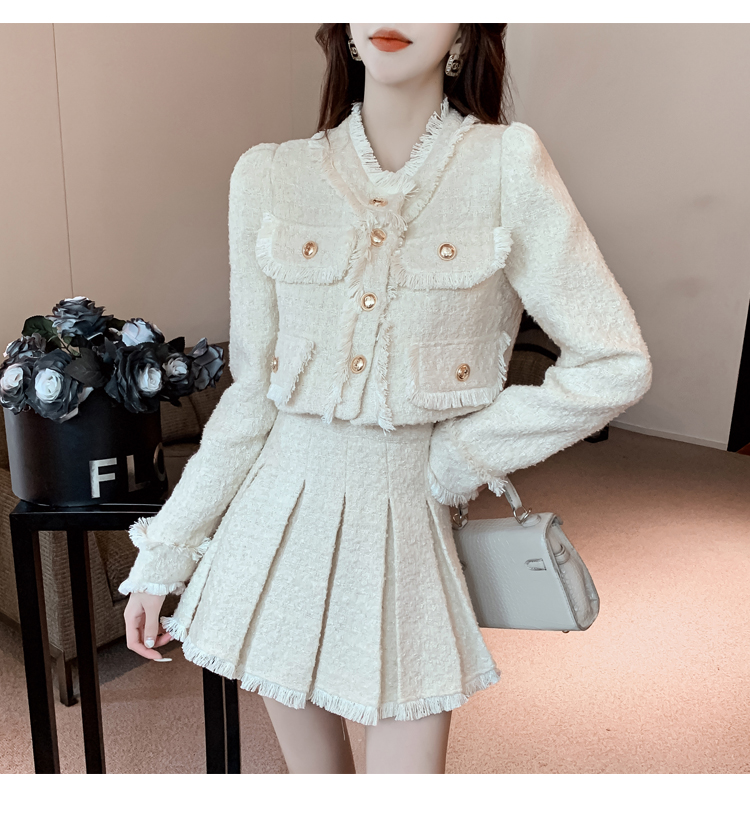 Women Elegant Tassel Y2K Korea - Winter Clothing Outfits 评论和价格