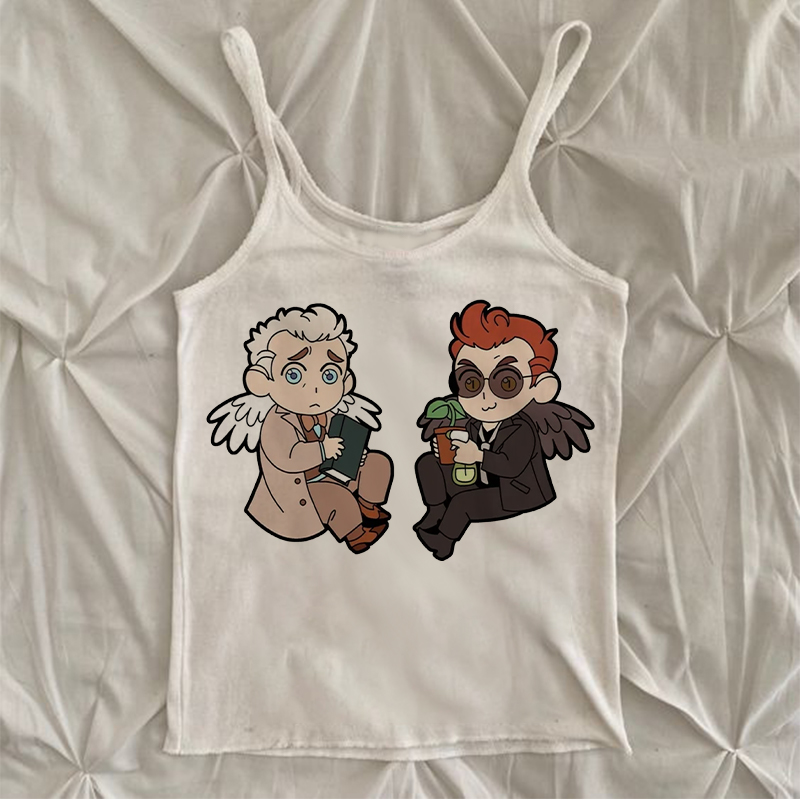 Good OmensY2k Good Omens Print - Zara Winter Clothing Women 评论和价格