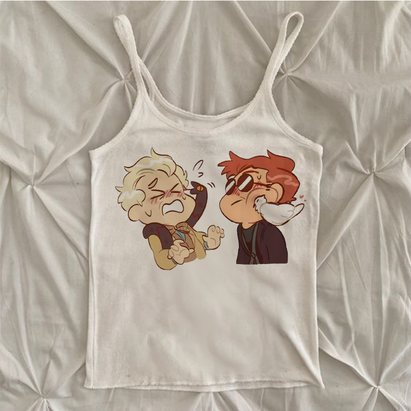Good OmensY2k Good Omens Print - Zara Winter Clothing Women 评论和价格