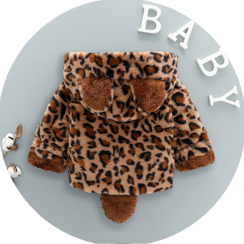 1 2 3 4 Years Plush Baby Jacke - Winter Clothing For Toddlers 评论和价格