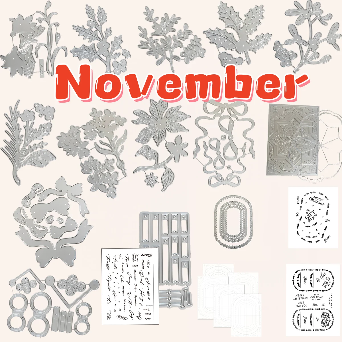 Winter Herbarium Labels Metal  - Winter Clothing Label 评论和价格