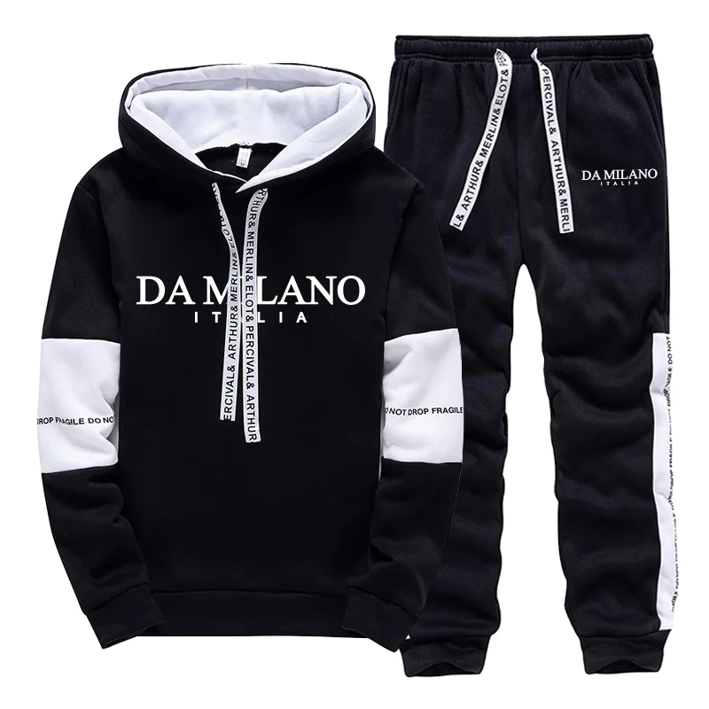 Black White Autumn Winter Men' - Winter Clothing Pants 评论和价格
