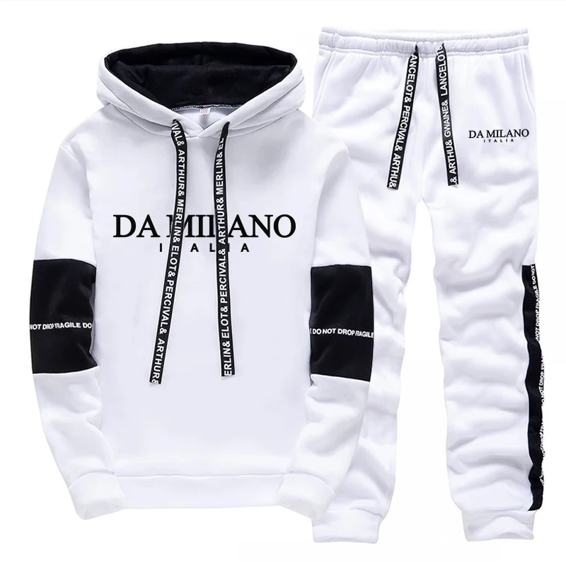 Black White Autumn Winter Men' - Winter Clothing Pants 评论和价格