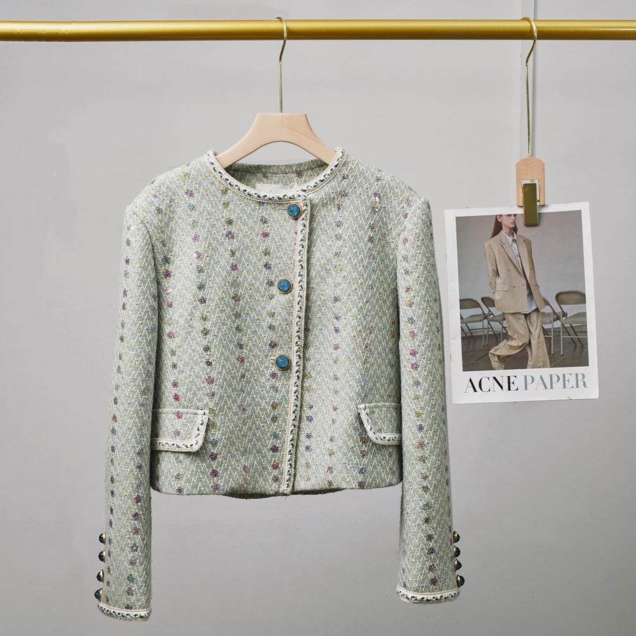 Women Elegant Tweed Luxury Sui - Winter Clothing Outfits 评论和价格