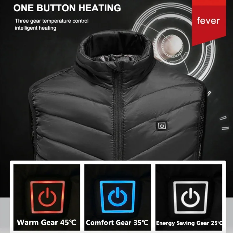 PHMAX Heated Vest Winter Warm  - Winter Under Clothing 评论和价格