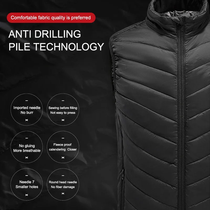 PHMAX Heated Vest Winter Warm  - Winter Under Clothing 评论和价格
