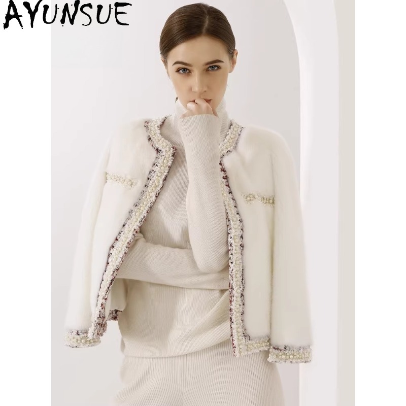 AYUNSUE Purple Label Mink Fur  - Winter Clothing Label 评论和价格