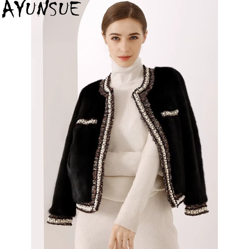 AYUNSUE Purple Label Mink Fur  - Winter Clothing Label 评论和价格