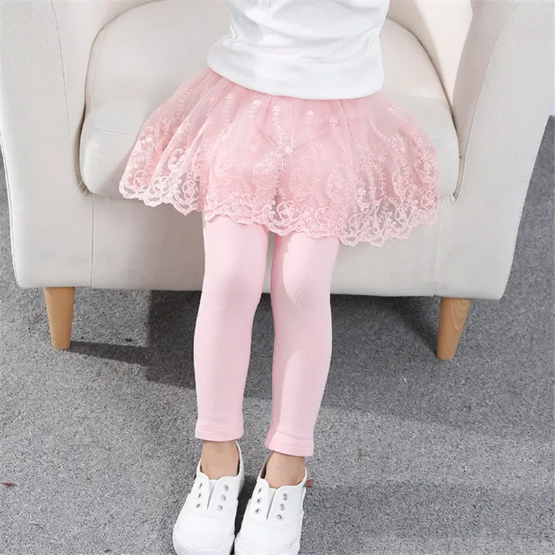 New Baby Girls Leggings Lace P - Winter Clothing For Toddlers 评论和价格
