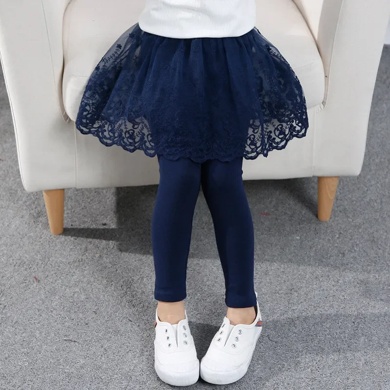 New Baby Girls Leggings Lace P - Winter Clothing For Toddlers 评论和价格