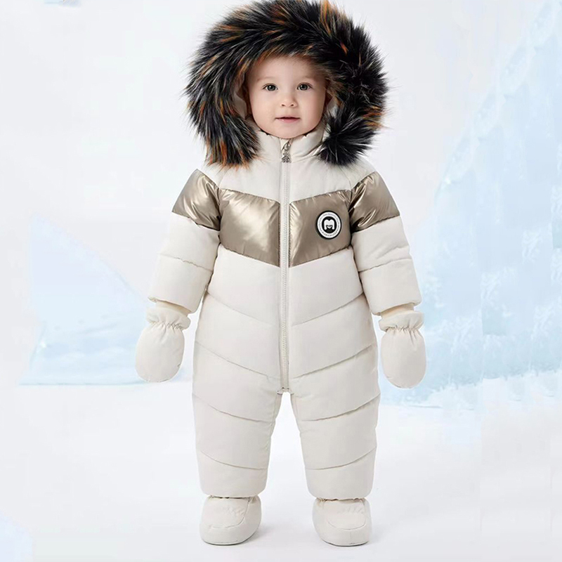 Winter Newborn Baby Romper Wit - Winter Clothing For Boys 评论和价格