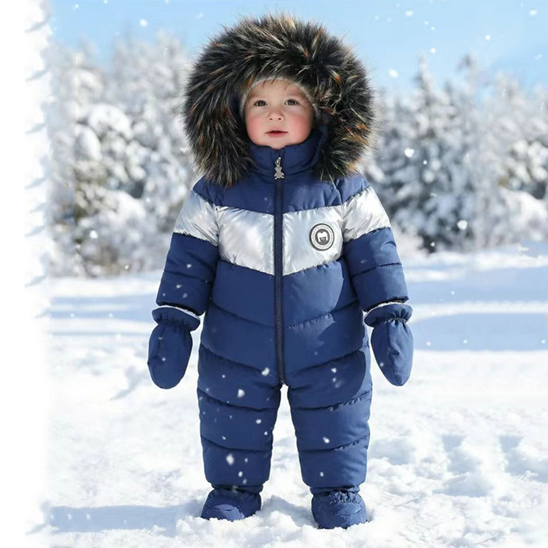 Winter Newborn Baby Romper Wit - Winter Clothing For Boys 评论和价格