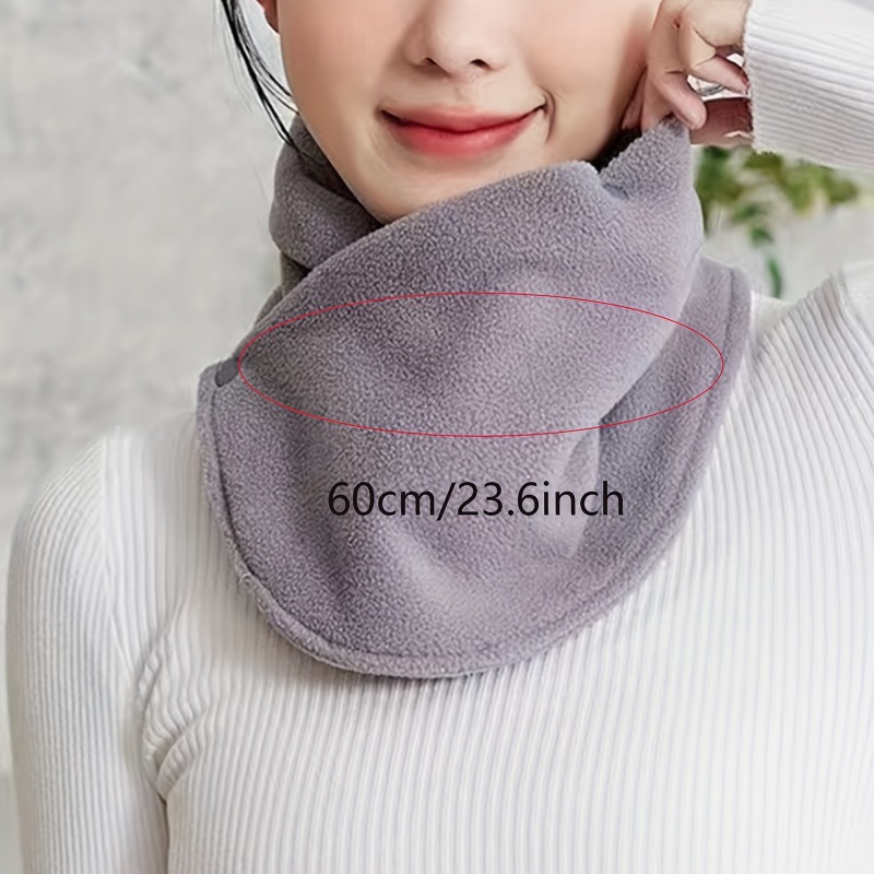 1pc Winter Thickened Fleece-Li - Neck Gaiter Fleece 评论和价格