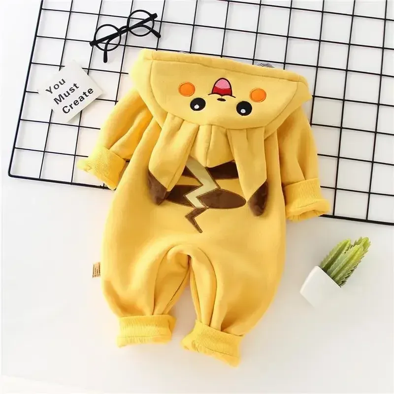 Cartoon Pocket Monsters Baby P - Winter Clothing For Toddlers 评论和价格