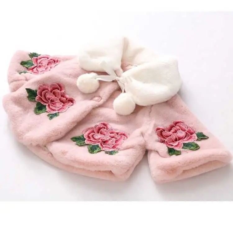Baby Girl Cloak Outerwear Spri - Winter Clothing For Toddlers 评论和价格