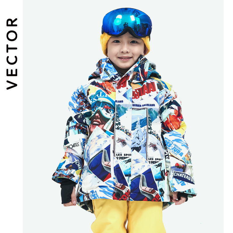 Children's Snowwear Outdoor Wa - Winter Clothing Vector 评论和价格