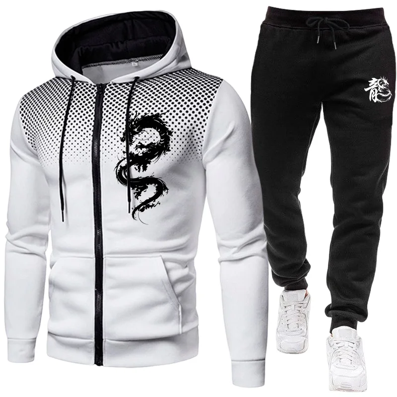 Men's Paris Dragon Pattern Fas - Winter Clothing Pants 评论和价格