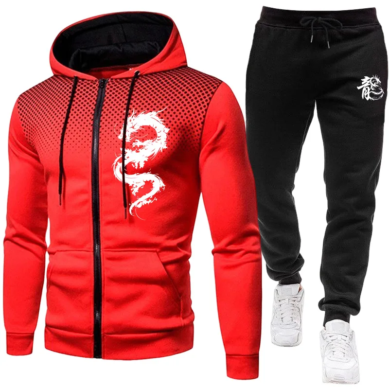 Men's Paris Dragon Pattern Fas - Winter Clothing Pants 评论和价格