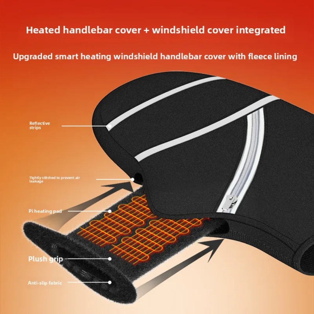 Motorcycle Handlebar Covers Wi - Heated Gloves Electric 评论和价格