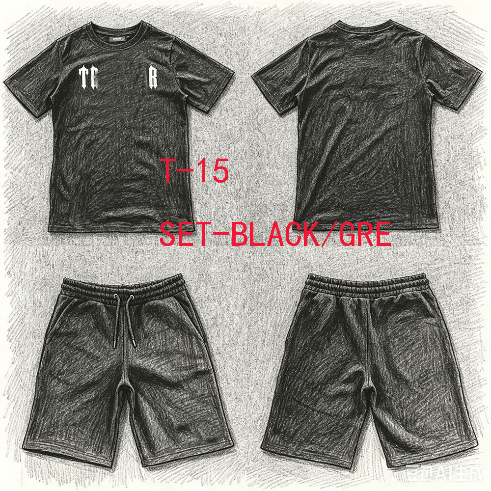 T-15 Short Set Tracksuit Trous - Winter Clothing Pants 评论和价格