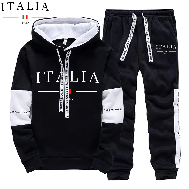 Autumn Winter Men's Tracksuit  - Winter Clothing Pants 评论和价格