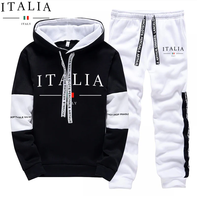 Autumn Winter Men's Tracksuit  - Winter Clothing Pants 评论和价格